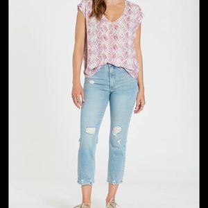 NWT dear John denim 27 Frankie super high rise super stretch